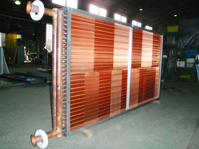 コイル：銅管・銅フィン画像