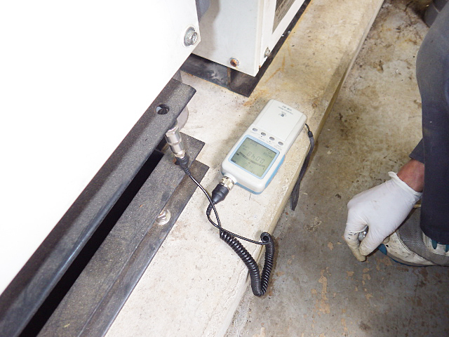 振動変位測定画像